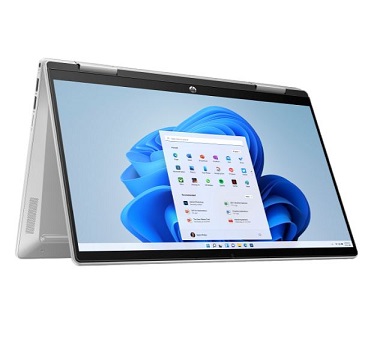 מחשב נייד עסקי 2 ב- 1 מתקפל 14 אינץ' מגע אייץ'.פי HP A0NJ2EA Pavilion x360 2-in-1 Laptop 14-ek2002nj 14 Inch Touch FHD Intel Core 5 120U 10 Cores 12MB Cache 5.0GHz 16GB DDR4 512GB NVMe Windows 11 Home